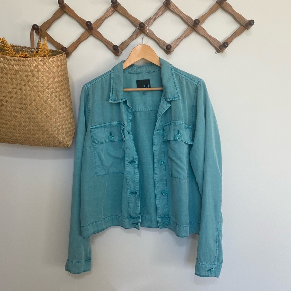 Kut from the Kloth Abigail Tencel Utility Jacket